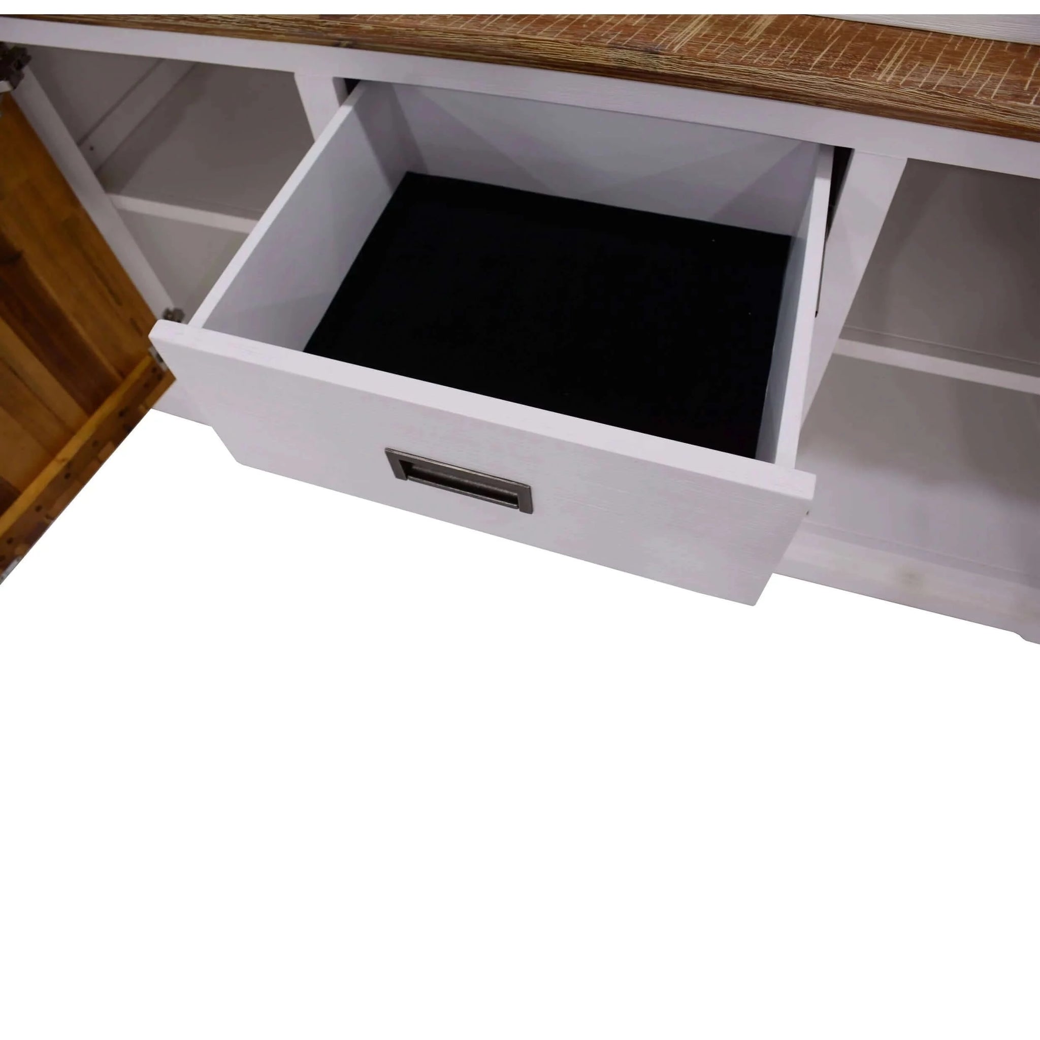 Buy orville buffet table 166cm 2 door 3 drawer solid acacia timber wood -multi color - upinteriors-Upinteriors