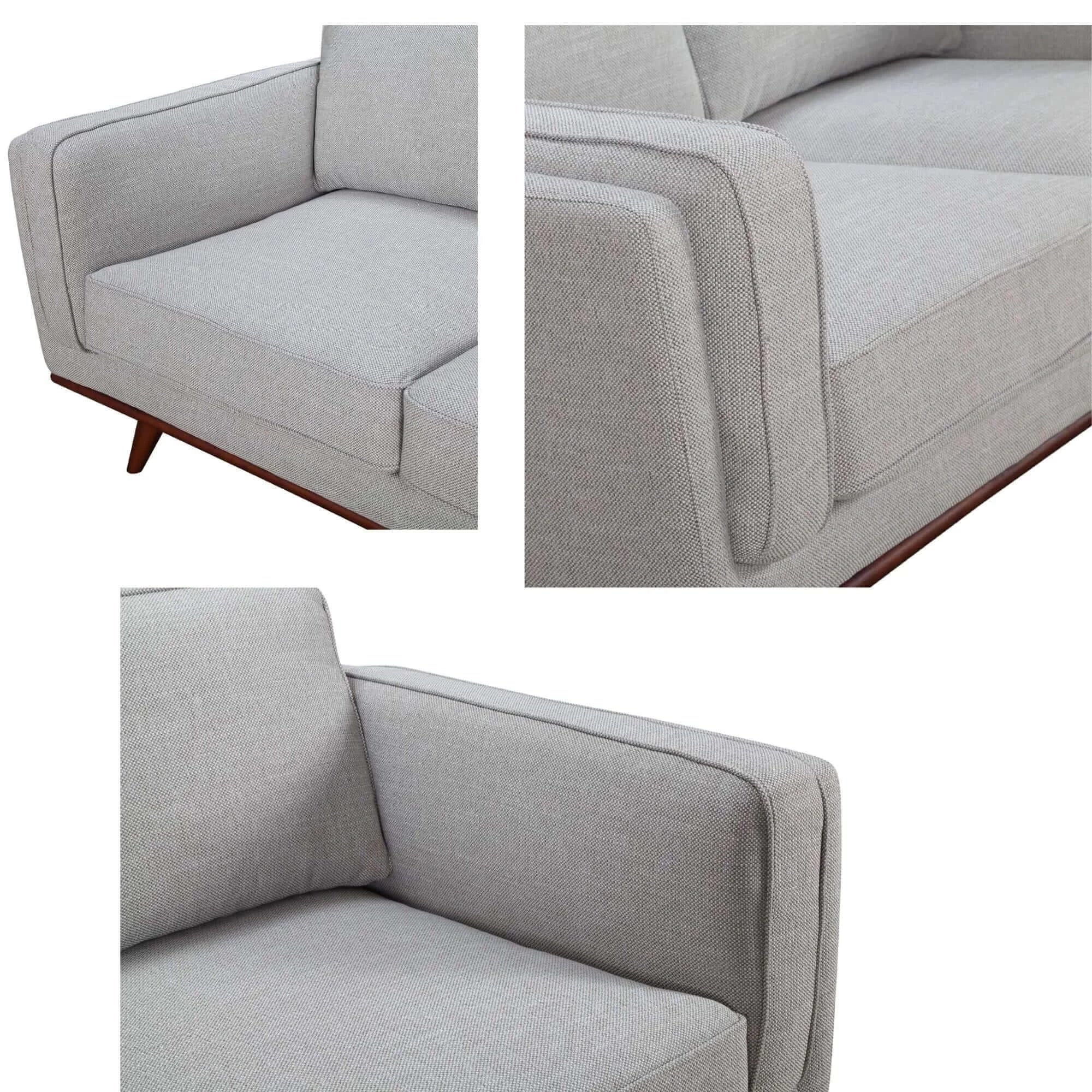 Buy Petalsoft 2 Seater Sofa Fabric Uplholstered Lounge Couch – Upinteriors-Upinteriors