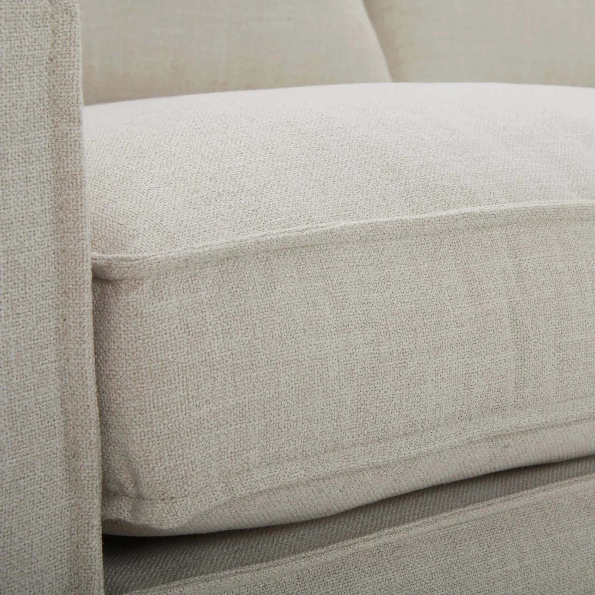 Buy plushy 2 + 3 seater sofa set fabric uplholstered lounge couch - stone - upinteriors-Upinteriors