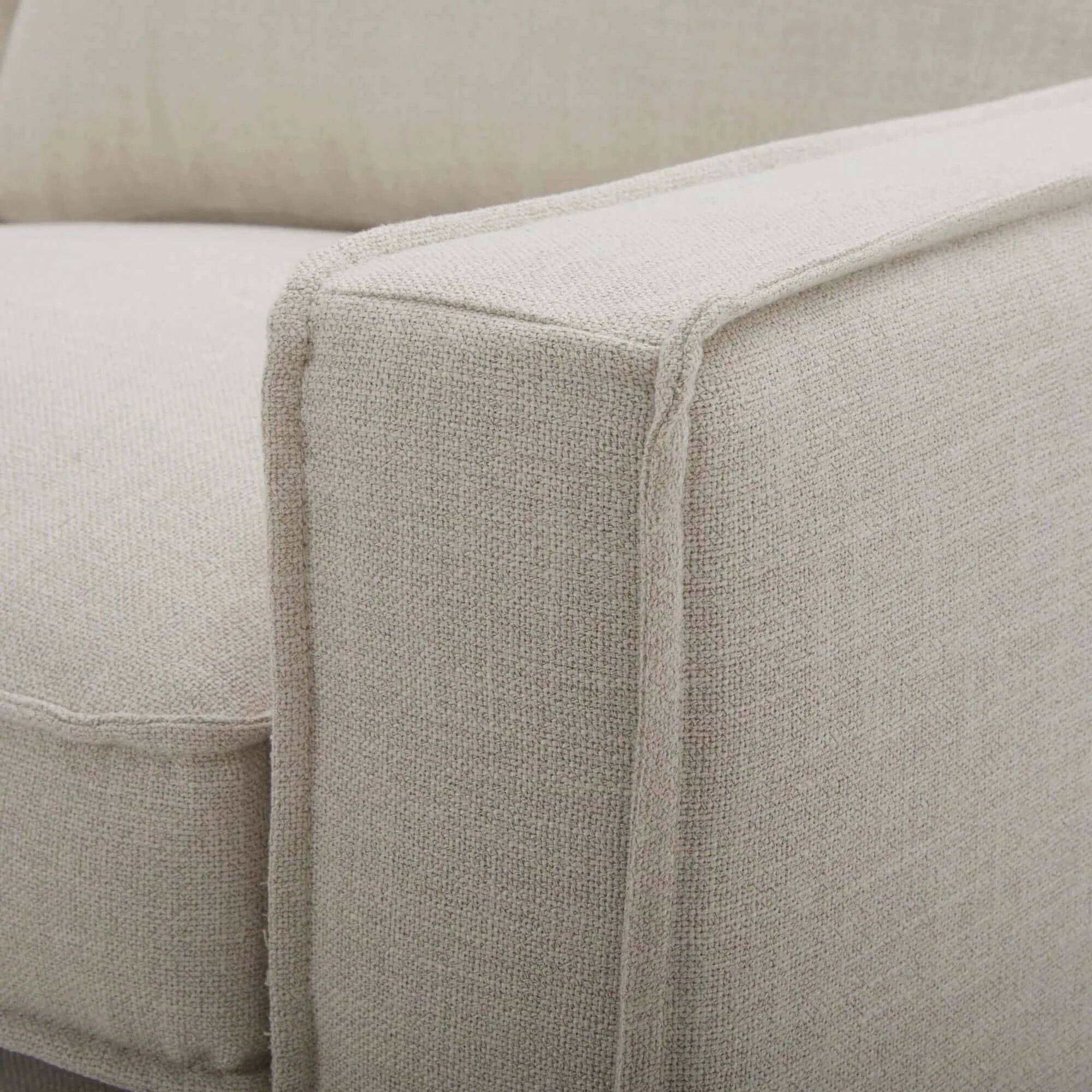 Buy Plushy 2 Seater Sofa Fabric Uplholstered Lounge Couch – Upinteriors-Upinteriors