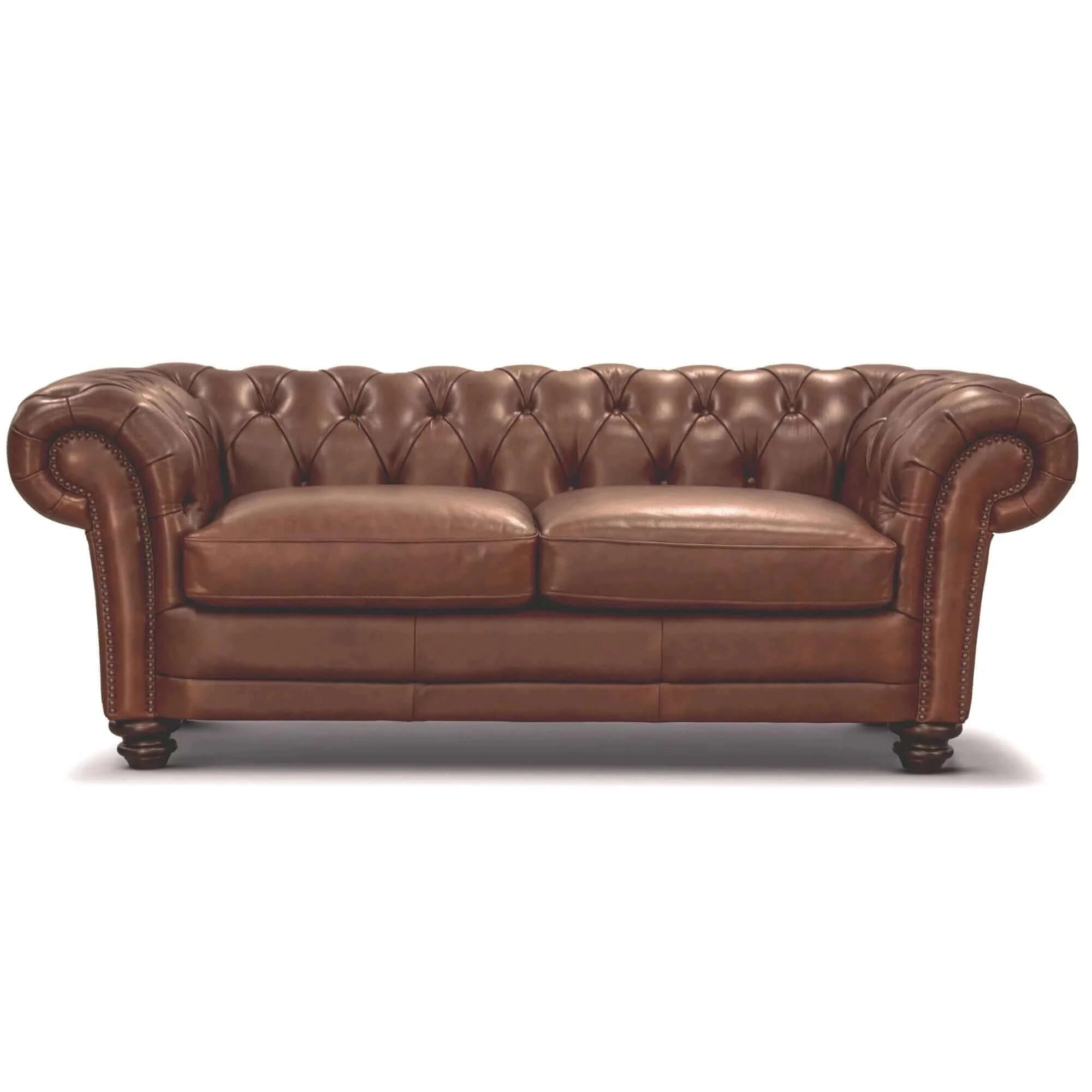 Buy sonny 2.5+1 seater genuine leather sofa chestfield lounge couch - butterscotch - upinteriors-Upinteriors