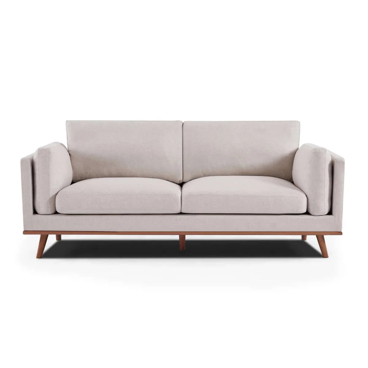 Buy wesley grey 3 seater sofa - upinteriors-Upinteriors